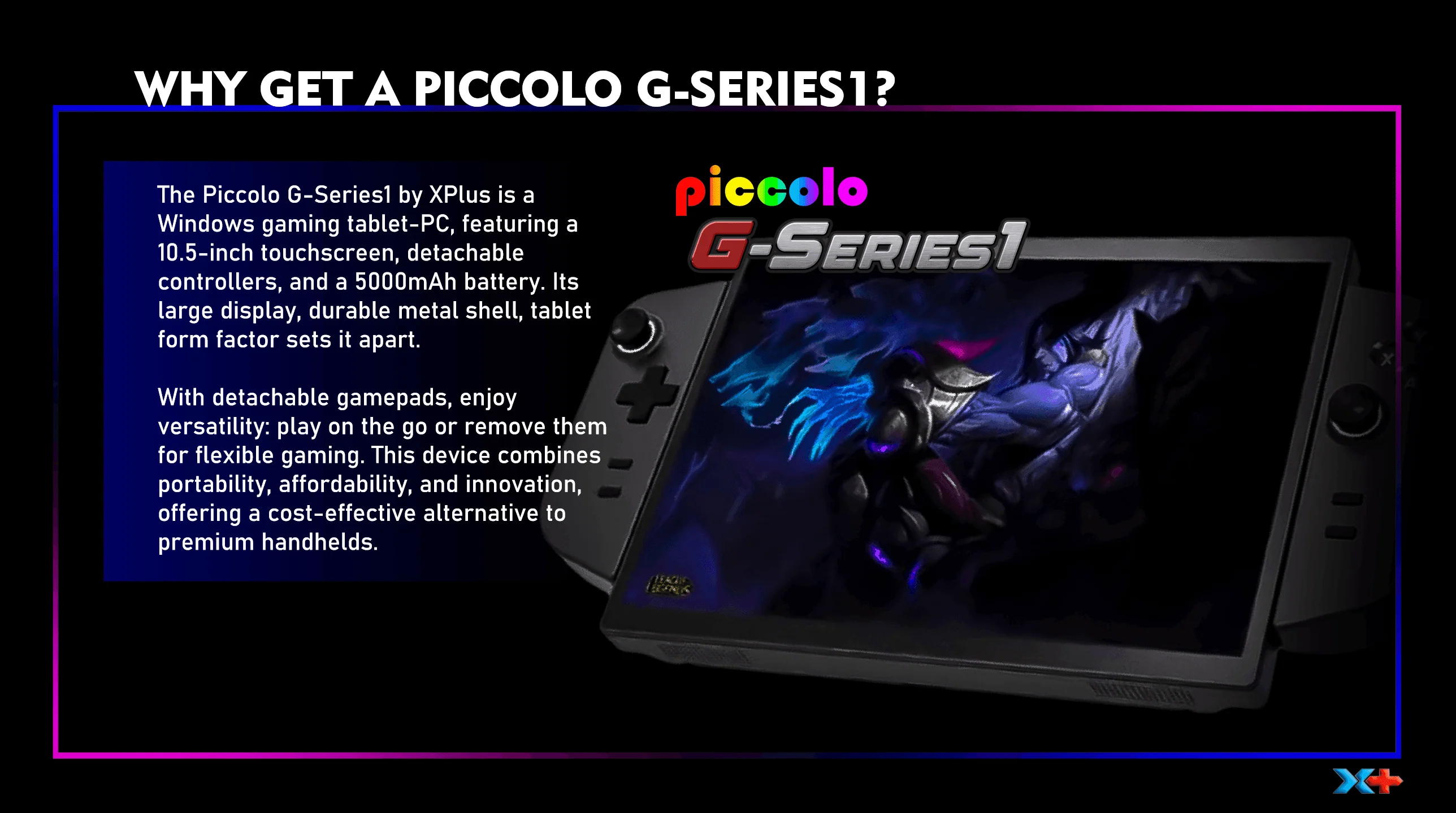 10.5" Handheld Tablet PC Gaming PC - G-Series1 - Image 6