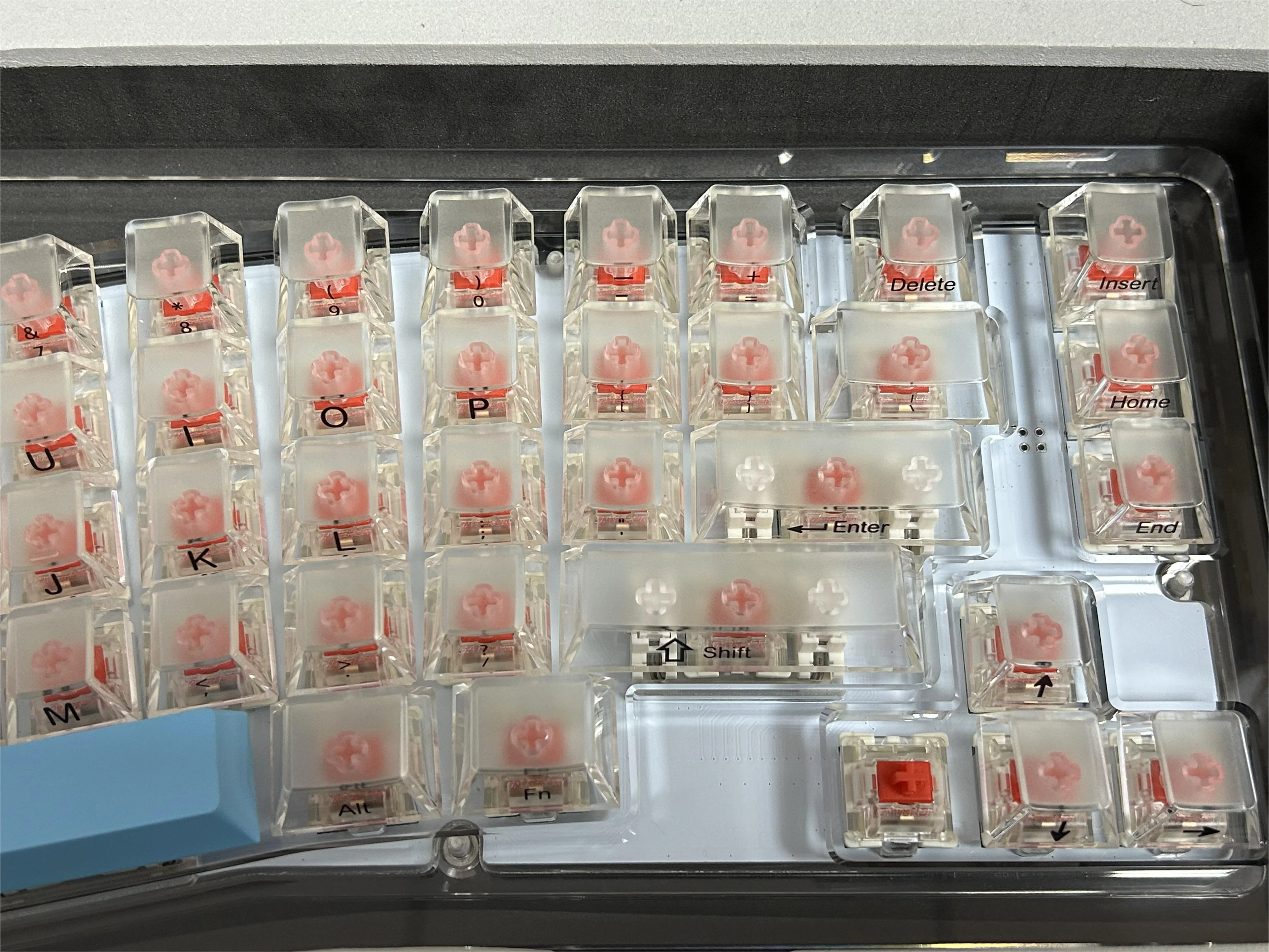 VickyBoard Split Keyboard – Onyx Transparent - Image 12