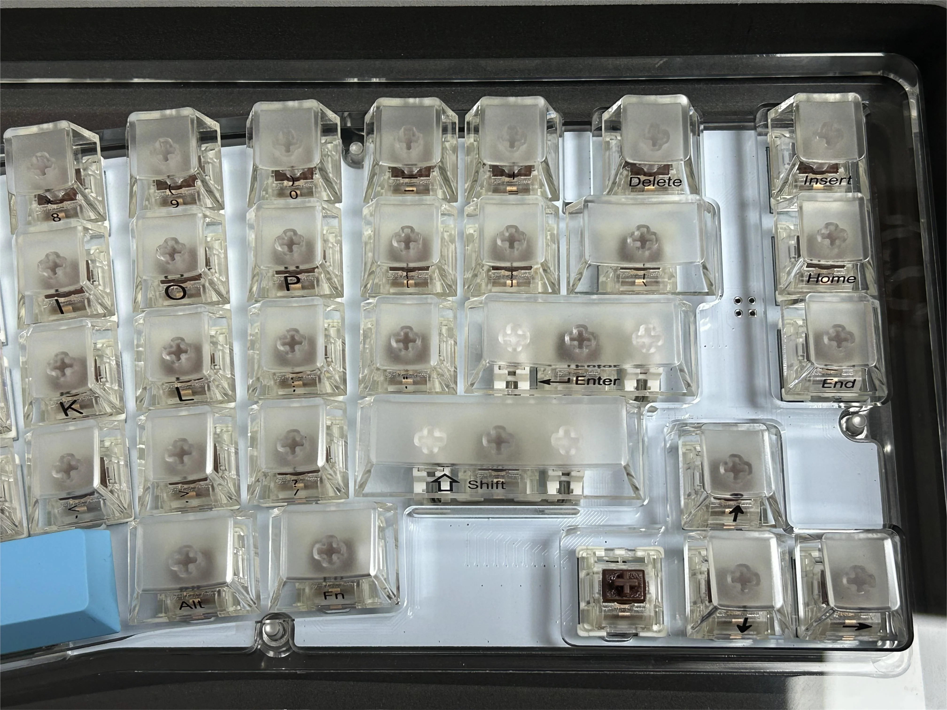 VickyBoard Split Keyboard – Onyx Transparent - Image 13